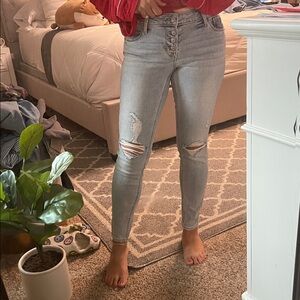 Old Navy Rockstar Super Skinny Jeans - Light Blue